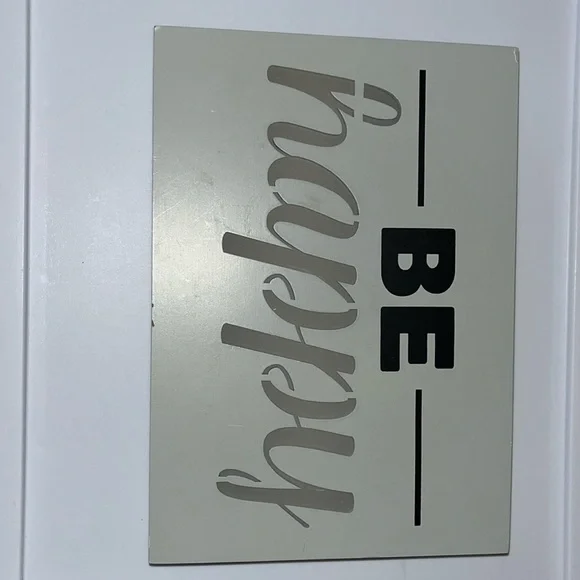 Be happy light up sign - Picture 2 of 4